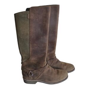 Teva De La Vina Tall Bison Knee High Boot Waterproof Leather